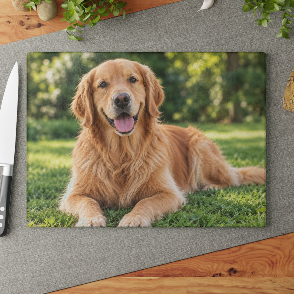 Custom Photo Glass Cutting Board