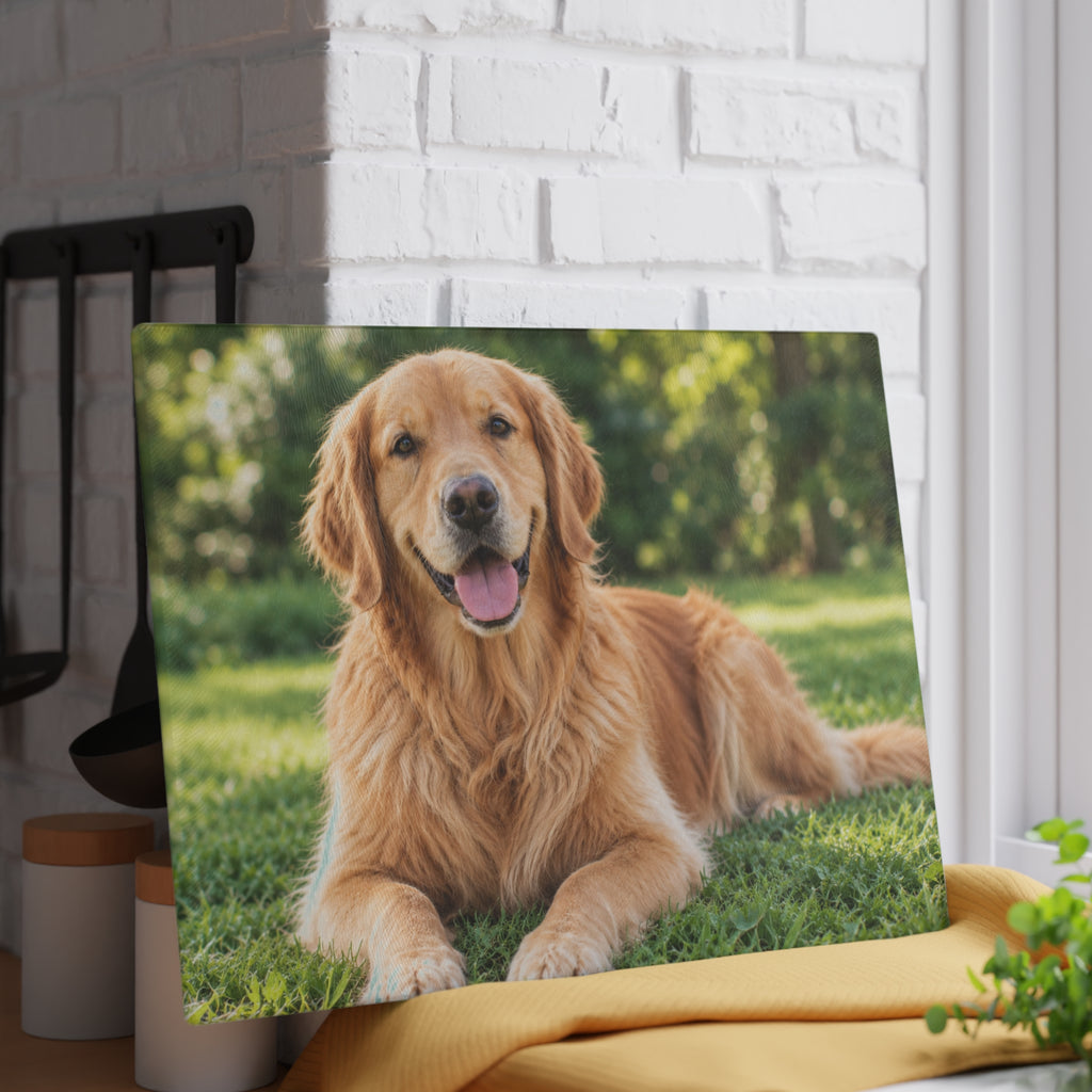 Custom Photo Glass Cutting Board