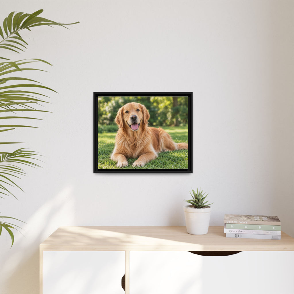 Custom Framed Photo Canvas