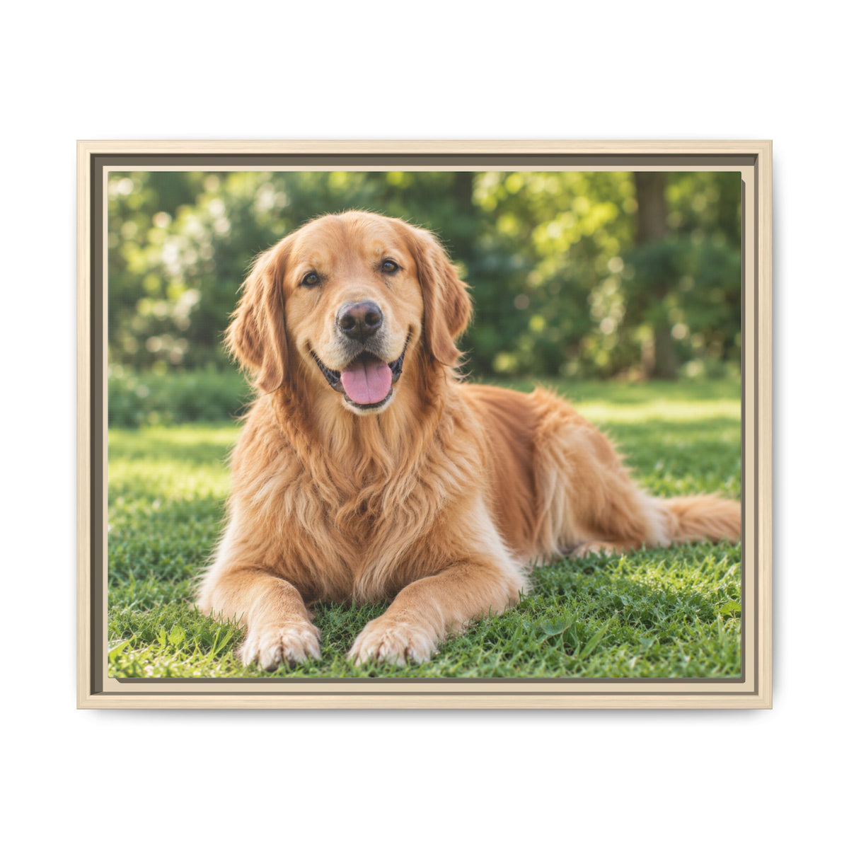 Custom Framed Photo Canvas